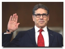 New Secretary of Energy Rick Perry is sworn in 