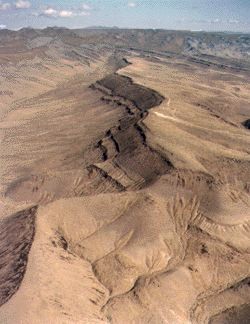 Yucca Mountain -- looking North