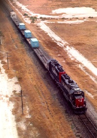 Spent fuel shippment by train to Idaho