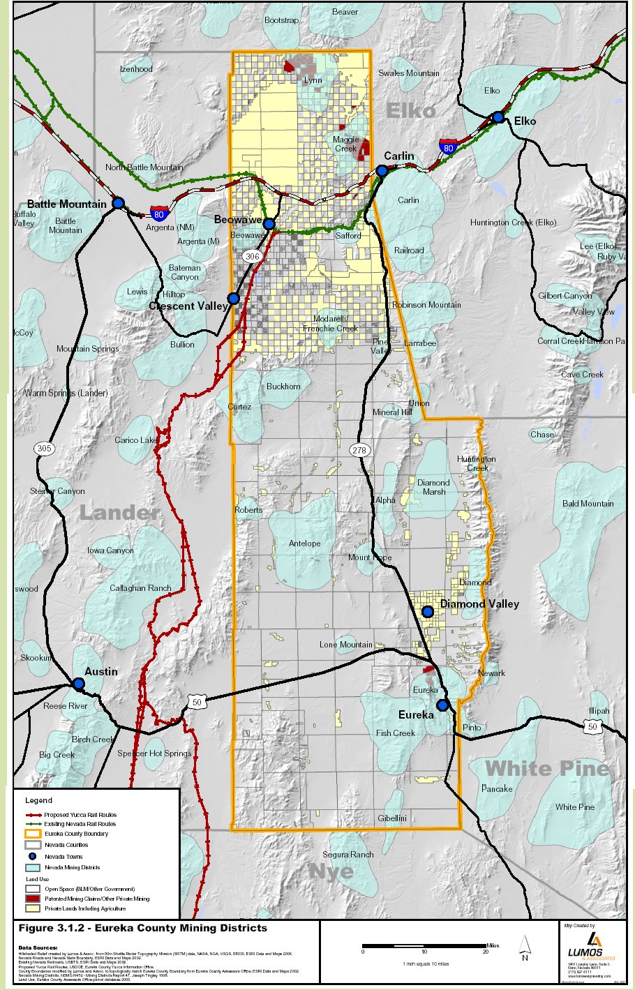 Eureka County Nevada, 2007 Mineral Assessment Report